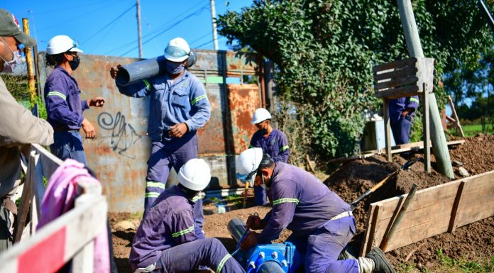 Anunciaron nuevas obras cloacales en el barrio La Chechela