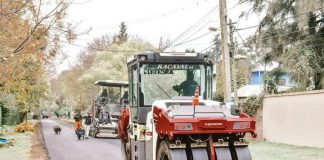 Continúan los trabajos de pavimentación, estabilizado, bacheo y mejoramiento del espacio público