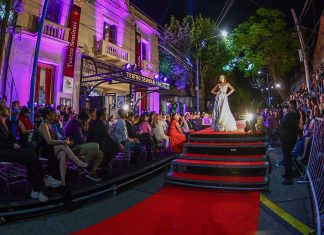 Con la presencia de figuras destacadas el Teatro Seminari Cine Italia presentó el film La Casa Gucci