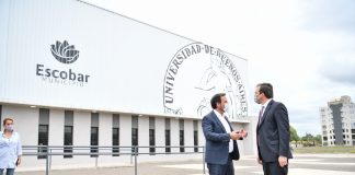 El intendete Sujarchuk recibió al ministro de Justicia Martín Soria