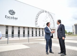 El intendete Sujarchuk recibió al ministro de Justicia Martín Soria