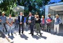 Sujarchuk recibió al ministro de Obras Públicas Katopodis