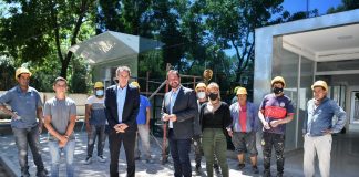 Sujarchuk recibió al ministro de Obras Públicas Katopodis