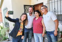 El intendente recibió a la titular de ANSES