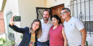 El intendente recibió a la titular de ANSES