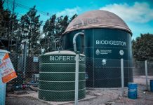 Ya está en funcionamiento el primer biodigestor del partido