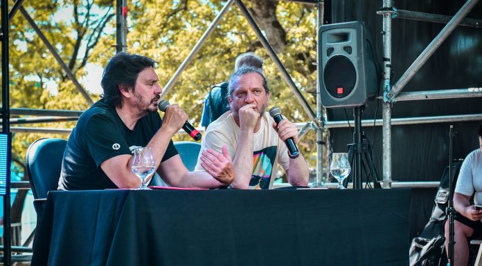 Felipe Pigna y Darío Sztajnszrajber brindaron una charla en la Expo Escobar