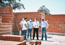 Sujarchuk y Ramil supervisaron obras en Belén de Escobar