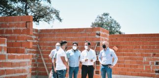 Sujarchuk y Ramil supervisaron obras en Belén de Escobar