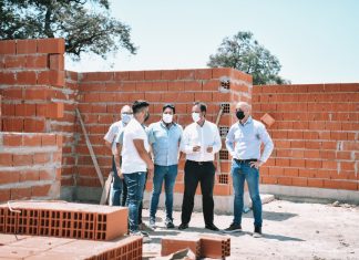 Sujarchuk y Ramil supervisaron obras en Belén de Escobar