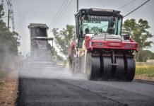 Continúan los trabajos de pavimentación, estabilizado, bacheo y mejoramiento del espacio público
