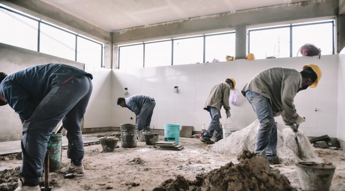 Avanzan las obras de construcción y puesta en valor de la Escuela “Carlos Fuentealba”