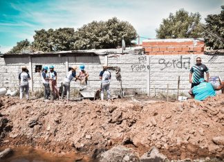Avanzan a buen ritmo las obras para dotar de agua potable y cloacas a Belén de Escobar