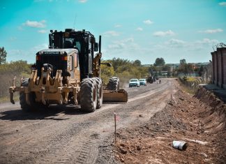 Continúan las obras de pavimentación y puesta en valor del espacio público