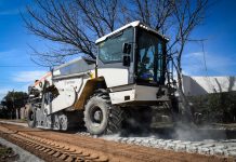 Continúan las obras de mejoramiento del espacio público en distintos puntos del distrito