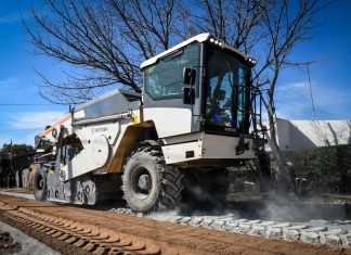 Continúan las obras de mejoramiento del espacio público en distintos puntos del distrito