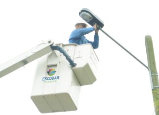 Alumbrado público: la Municipalidad de Escobar reparó 334 luminarias e instaló 22 puntos nuevos de luz