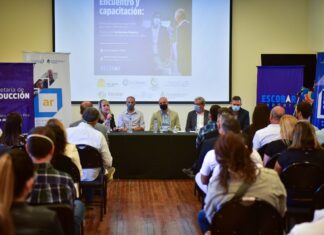 Escobar Exporta: Beto Ramil, junto a importantes autoridades nacionales y provinciales, encabezó un encuentro y capacitación para 60 PyMEs locales