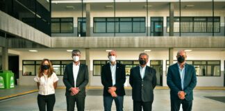 Beto Ramil presentó al nuevo rector del colegio preuniversitario Ramón A. Cereijo de Escobar