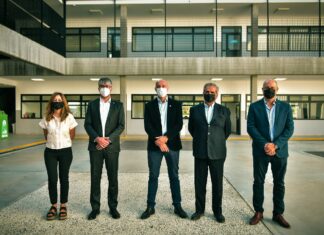 Beto Ramil presentó al nuevo rector del colegio preuniversitario Ramón A. Cereijo de Escobar