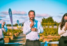 Ariel Sujarchuk y Beto Ramil inauguraron la ampliación de la Huerta Agroecológica Municipal de Maquinista Savio