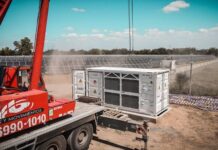 La Municipalidad colocó el transformador en el Parque Solar Municipal de Loma Verde