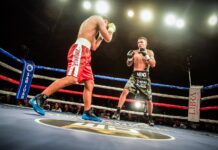 El Predio Floral, escenario de una pelea de box vista en toda latinoamérica