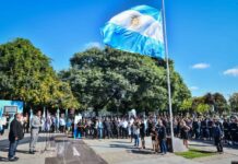 Acto en Escobar por los 40 años de la gesta de Malvinas