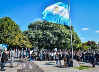 Acto en Escobar por los 40 años de la gesta de Malvinas