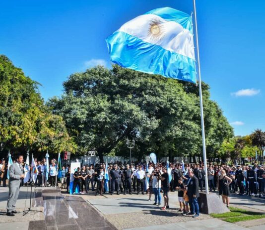Acto en Escobar por los 40 años de la gesta de Malvinas