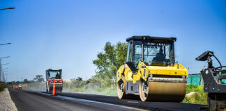 Intensifican la pavimentación de la calle Libertad