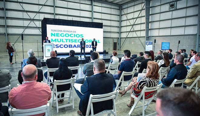 Sujarchuk y Ramil encabezaron la Tercera Ronda de Negocios Multisectorial Escobar 2022