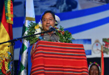 Sujarchuk y Ramil recibieron a Luis Arce Catacora