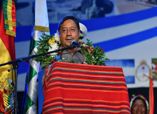 Sujarchuk y Ramil recibieron a Luis Arce Catacora