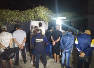 Maquinista Savio: tras una intensa persecución, desbaratan un búnker de drogas, detienen a todos los integrantes de la banda y secuestran una importante cantidad de estupefacientes