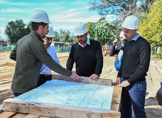 En Ingeniero Maschwitz comenzó la construcción de la cuarta Unidad de Diagnóstico Precoz municipal que ampliará la oferta sanitaria del partido de Escobar