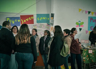 Ramil supervisó las actividades del programa municipal Punto Joven