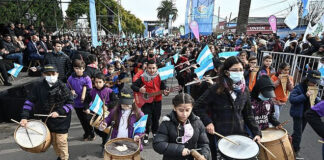Más de 20 mil vecinos disfrutaron de los festejos por el aniversario de Garín y el Día de la Bandera