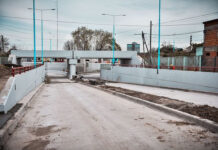 La obra del paso bajo nivel Pablo Podestá, a punto de finalizarse