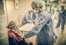 El Municipio desplegó un operativo de vacunación en geriátricos