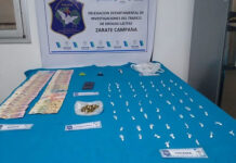 Seguridad: desbaratan dos puntos de venta de droga e incautan una importante cantidad de cocaína y marihuana
