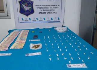 Seguridad: desbaratan dos puntos de venta de droga e incautan una importante cantidad de cocaína y marihuana