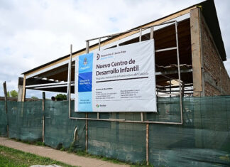 Avanza la obra del primer Centro de Desarrollo Infantil