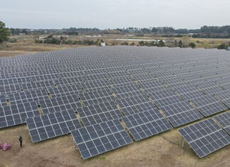 Sujarchuk, Cabandié y Ramil inauguraron el primer parque solar de gestión municipal del país