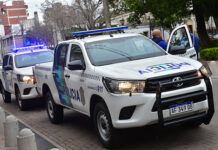 Escobar incorporó móviles para reforzar a la Policía Rural