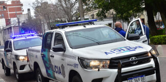 Escobar incorporó móviles para reforzar a la Policía Rural