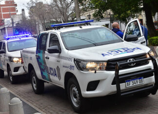 Escobar incorporó móviles para reforzar a la Policía Rural