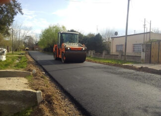 Más obras: se intensifican los trabajos de pavimentación en distintos puntos de Belén de Escobar, Garín y Loma Verde