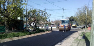 Siguen adelante las obras de pavimentación, estabilizado, bacheo y mejoramiento del espacio público