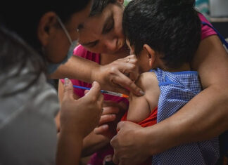 Con más de 1200 vacunados, continúa la campaña de inmunización contra el sarampión, rubéola, paperas y polio